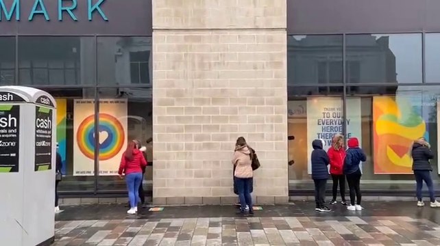 Shoppers return to Sunderland city centre on the morning of June 15