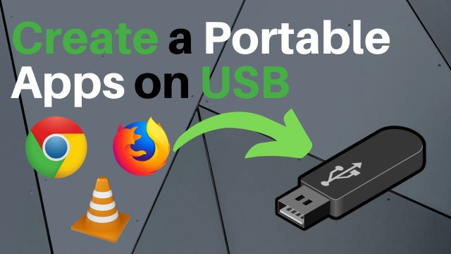 how to install portable apps on a usb | మన usb pendrive ని ఒక portable apps లాగా ఎలా create చేసుకోవాలి