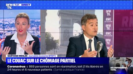 Le couac de Gérald Darmanin sur le chômage partiel