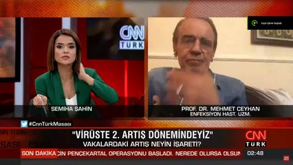 Prof. Dr. Ceyhan'ın 'YKS ve LGS'ye virüs taşıyanlar da girecek' dediği anda görüntüsü dondu