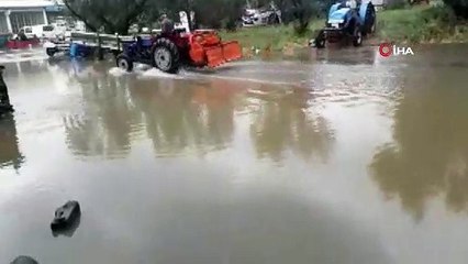 Bursa'da sel baskını