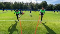 Football: premier entrainement pour le KRC Genk