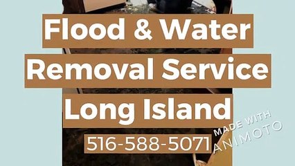 Flood & Water Removal Service Long Island