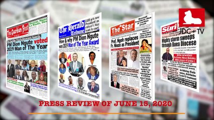 CAMEROONIAN PRESS REVIEW OF JUNE 15, 2020