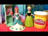 Play Doh Princess Anna Flip n Switch Castle Magiclip Disney Frozen Castillo Anna Vestidos Magic-Clip