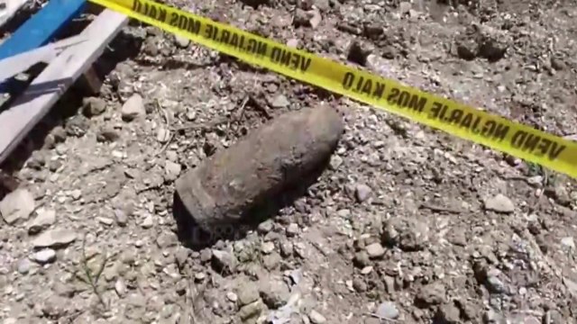 Ora News - Predha 50 kg nga Lufta e Dyrë Botërore zbulohet ë Radhimë