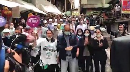 Hakkari'de 'Darbeye Karşı Demokrasi Yürüyüşü'