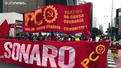 Black Lives Matter se suma a las protestas contra Bolsonaro en Brasil