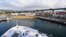 US Navy - Hospital Ship USNS Mercy Departs Los Angeles