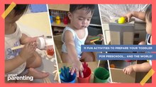 11 Fun Activities To Prepare Your Toddler For Preschool… And The World!
