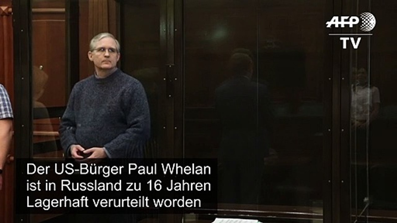 Spionage-Vorwurf: Ex-US-Soldat Paul Whelan in Russland zu 16 Jahren Haft verurteilt