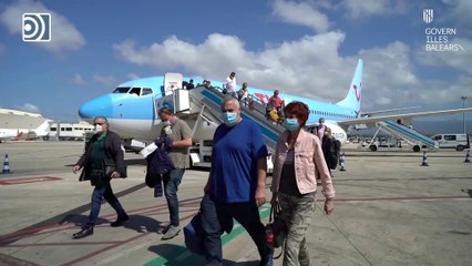 Llegan los primeros turistas alemanes a Baleares con el inicio del plan piloto