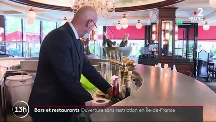 Bars et restaurants : ouverture sans restrictions en Île-de-France