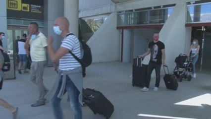 Mallorca recibe a los primeros turistas alemanes