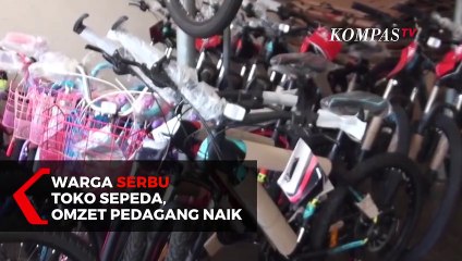 Warga Bandung Serbu Toko Sepeda, Omzet Pedagang Naik