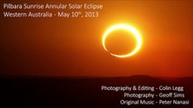 NASA Shares Stunning Video Of Ring of Fire Sunrise Solar Eclipse