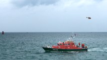 Exercice d’hélitreuillage entre la SNSM et le Dragon 50