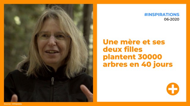 Une mère et ses deux filles plantent 30000 arbres en 40 jours