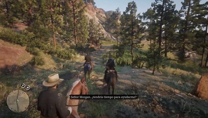 Red Dead Redemption 2, Gameplay Español 48, Ayudando a recuperar la Chanupa al jefe indio