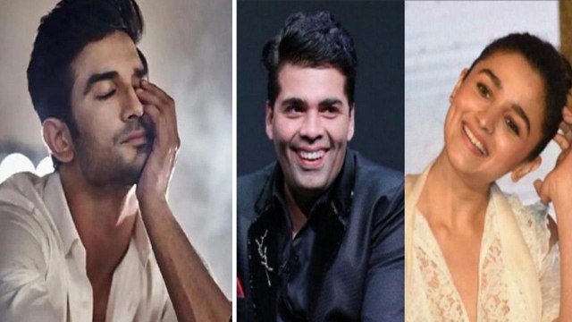 Why Alia Bhatt And Karan Johar Are Trending? | Sushant Singh Rajput