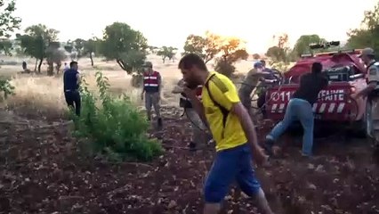 Ormanlık alanda yangın - MARDİN