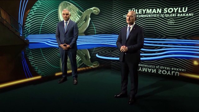 İçişleri Bakanı Soylu, Uluslararası Göç Filmleri Festivali'nin açılış töreninde konuştu - İSTANBUL