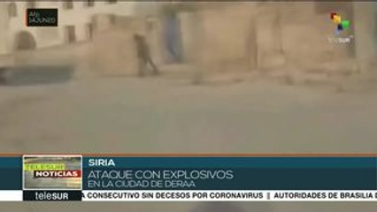 Siria: explosión en Deraa provoca tres civiles muertos