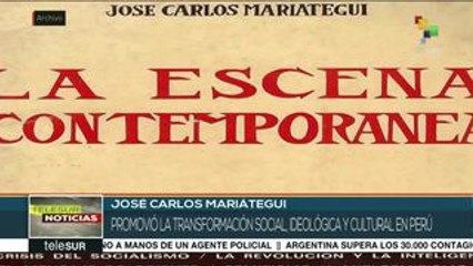 Se cumplen 126 años del nacimiento del peruano José Carlos Mariátegui