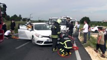 Trafik kazasında aracında sıkışan sürücü itfaiye ekiplerince kurtarıldı - TEKİRDAĞ