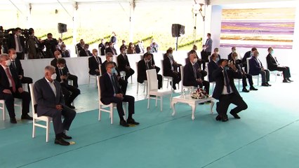 Cumhurbaşkanı Erdoğan: "Havalimanımız iç hatlarda 107 bin, dış hatlarda 316 bin olmak üzere toplam 423 bin uçuşa ve 65 milyon yolcuya ev sahipliği yaptı" - İSTANBUL