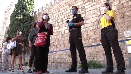 Alcázar reabre con un itinerario "ordenado, aforado y seguro"