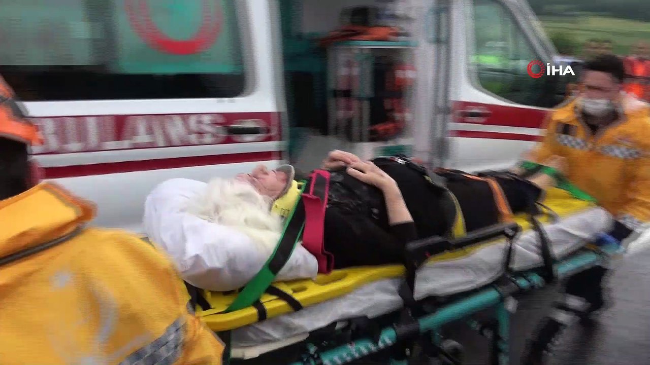 TEM’de zincirleme trafik kazası: 4 yaralı