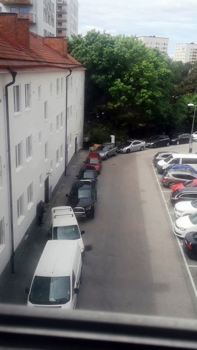 Parallel Parking Proves Problematic for Van Driver