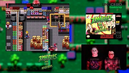 Jugamos Zombies Ate My Neighbors - Mes del terror 