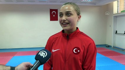 Milli karateci Rabia Elik gözünü olimpiyatlara dikti - BARTIN