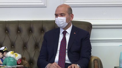 Soylu: "(Pandemi süreci) Jandarmamız sadece güvenliği sağlamadı, sadece terörle mücadele etmedi vatandaşlarımızın isteklerini yerine getirebilmek için hizmetkar oldu" - ANKARA