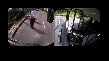 Motorista de autocarro ajuda idosa que estava a ser assaltada na rua