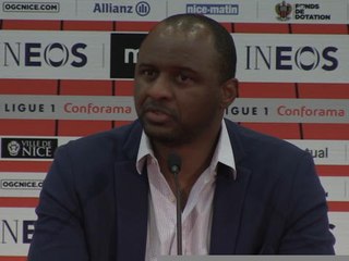 Nice - Vieira fait "un bilan mitigé" de la dernière saison