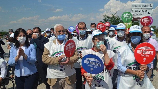 Edirne’de HDP’li heyete izin verilmedi