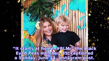 Fergie Brings Her and Josh Duhamel's Son Axl, 6, to Protest Supporting BLM