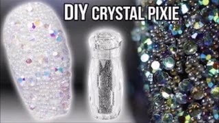 #2 CRYSTAL PIXIE NAIL DESIGN-LEARN TO USE CRYSTAL PIXIE IN YOUR NAILS