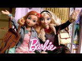 Barbie Frozen Elsa and Anna Dress-Up Makeover Watch Anna Taking Selfies Disney Barbie Fashionistas