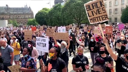 Black Lives Matter rallies staged in London and Leeds
