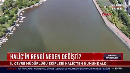 Haliç'in neden kirlendi? Haliç'te yaşanan renk değişikliğinin nedeni ne?