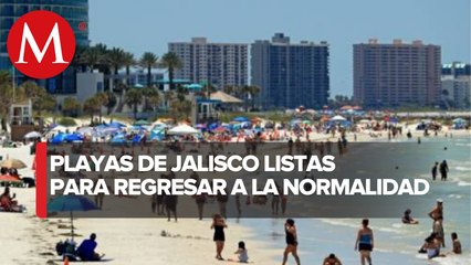Las playas abrirán a partir de hoy en Jalisco