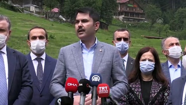 Bakan Kurum: (Ayder Yaylası) Bu alanda hiçbir şekilde yapılaşmaya müsade etmeyeceğiz - RİZE