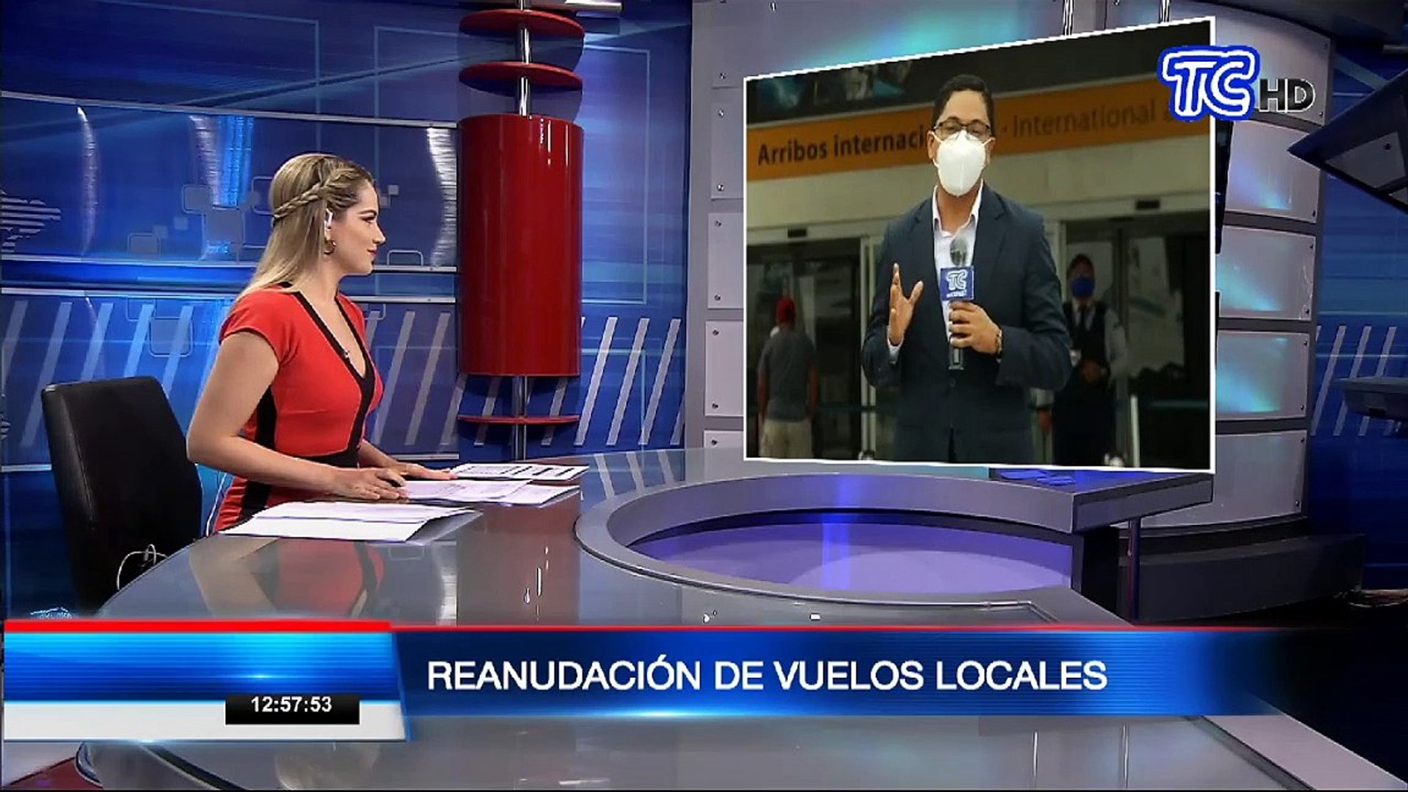 EN VIVO: Desde el aeropuerto, se reanudan vuelos en Guayaquil