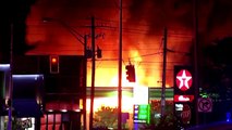 Atlanta protesters burn a Wendy's after police shooting