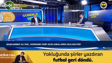 Ali Koç'tan Nihat Özdemir'in sözlerie cevap