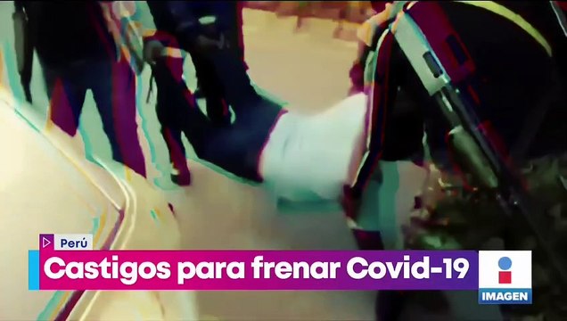 ¡A latigazos! Así castigan a quien no cumple normas sanitarias en Perú